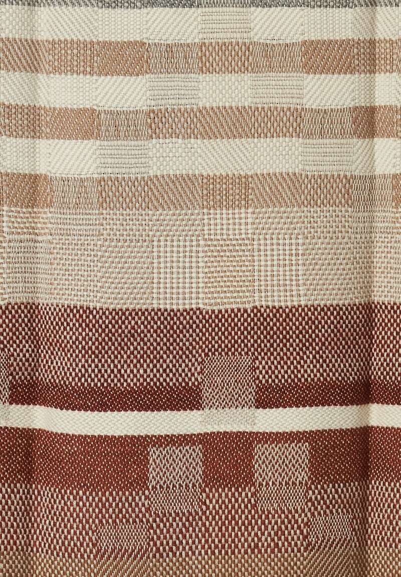 Catarina Riccabona Hand-Woven Alpaca Blanket	