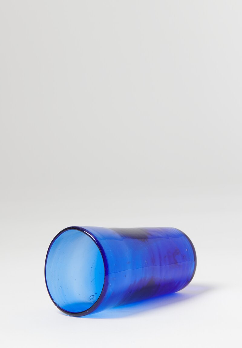 La Maison Dar Dar Handblown Konik Glass Blue	