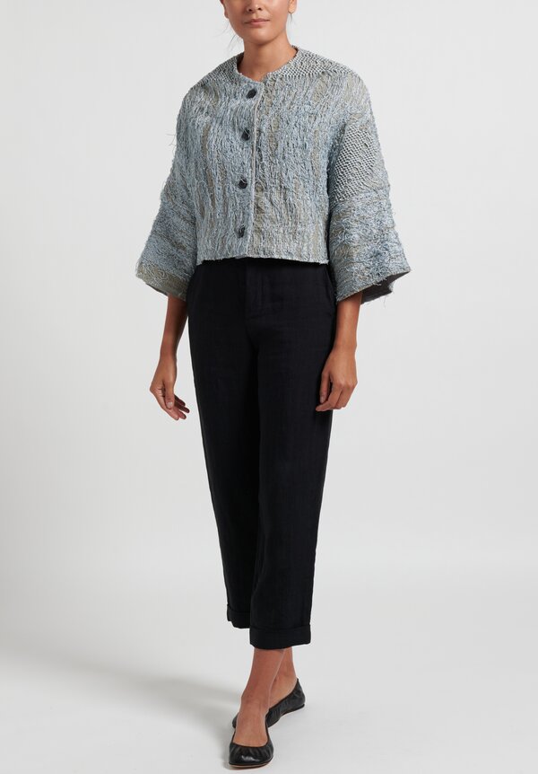 By Walid Bella Piano Jacket	in Grey/Blue