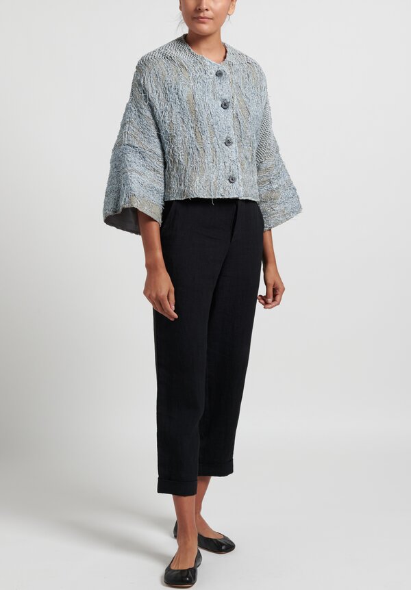 By Walid Bella Piano Jacket	in Grey/Blue