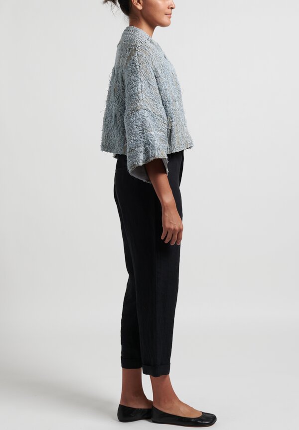 By Walid Bella Piano Jacket	in Grey/Blue