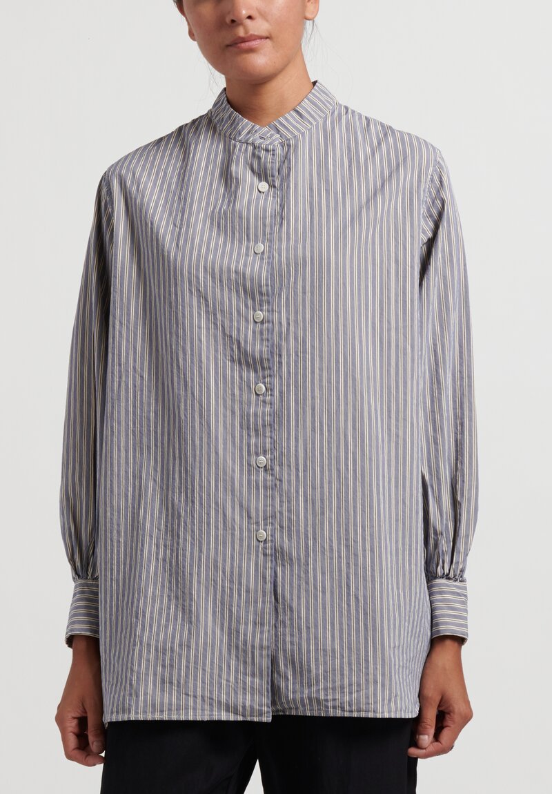 Casey Casey Striped ''Lignière'' Shirt in Ink