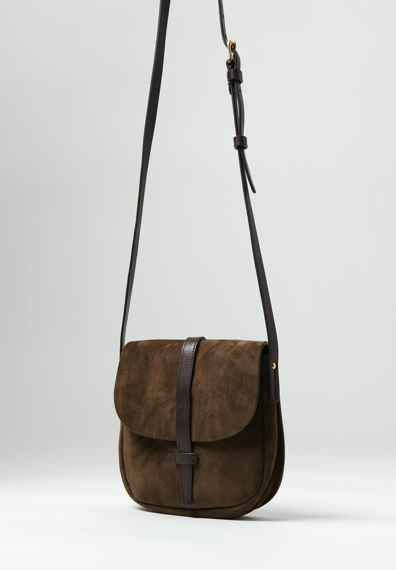Massimo Palomba ''Jude'' Derby Bag in Olive Green	