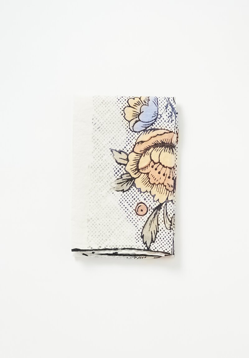 Bertozzi Handmade Linen Kitchen Towel Rosa Antica	