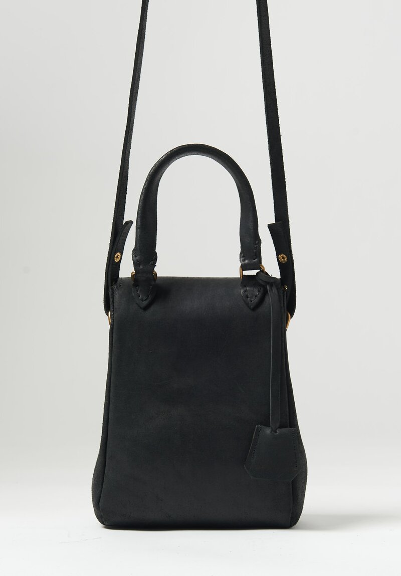 A Tentative Atelier Reverse Culatta ''Evonne'' Shoulder Bag in Black	