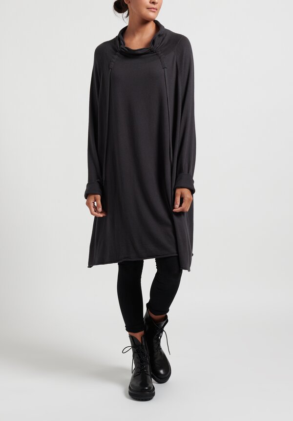 Rundholz Black Label Relaxed Tie Turtleneck Tunic	