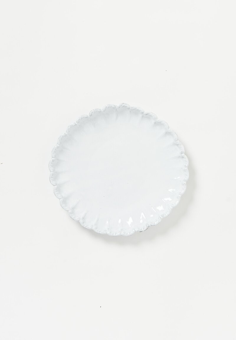 Astier de Villatte Pepito Dinner Plate in White	