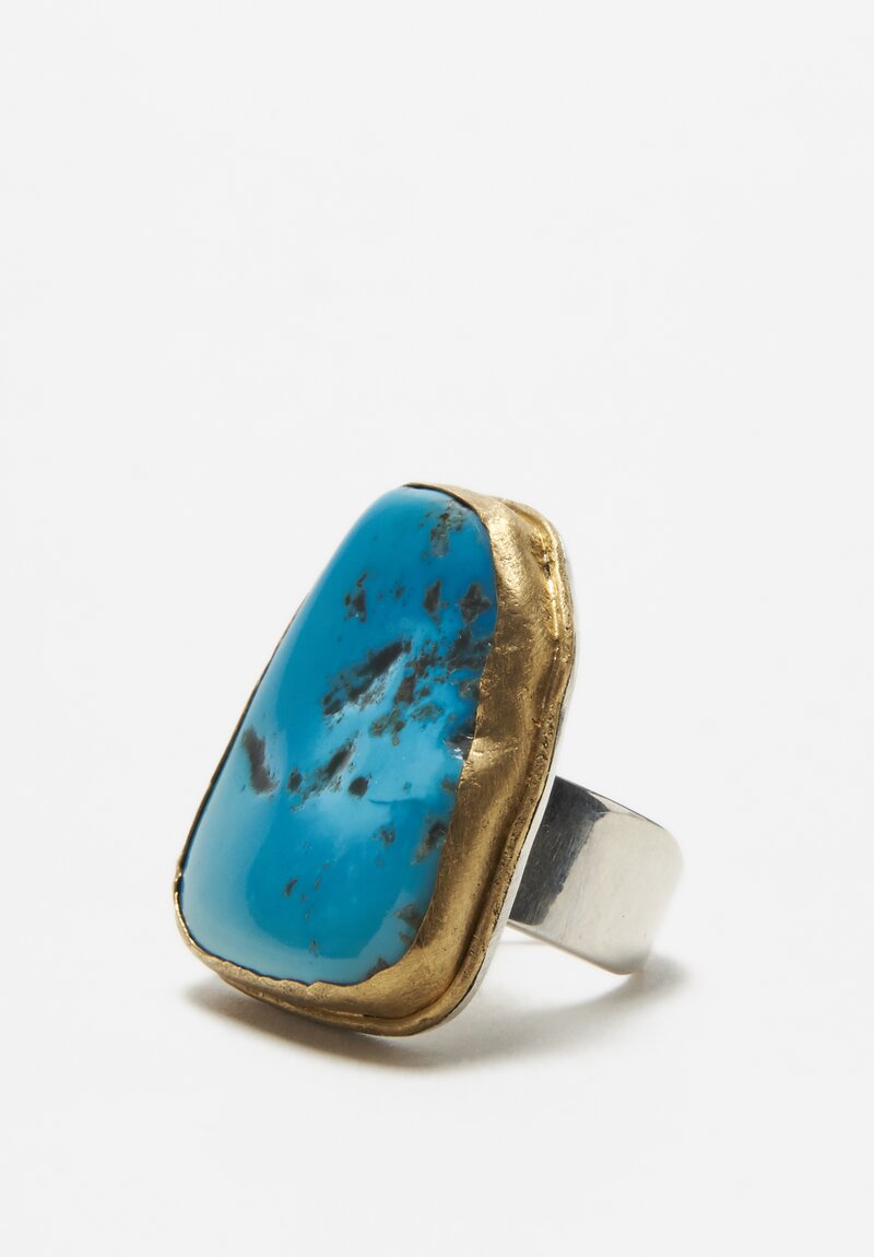 Greig Porter 22k, Sleeping Beauty Turquoise Ring