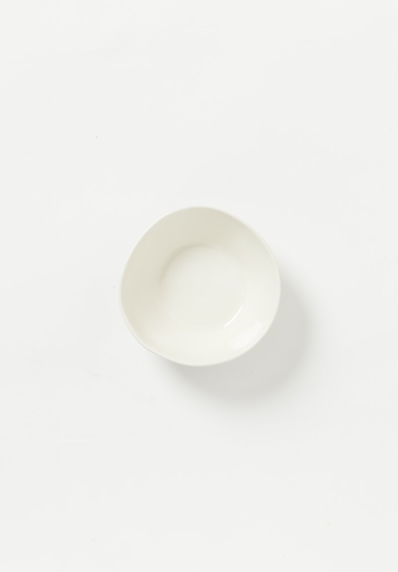 Bertozzi Handmade Porcelain Fruit Bowl Senza Decoro	