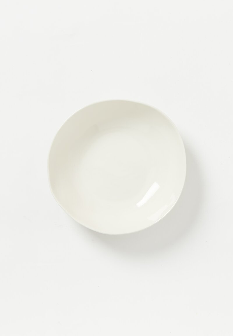 Bertozzi Handmade Porcelain Solid Painted Bowl Senza Decoro	