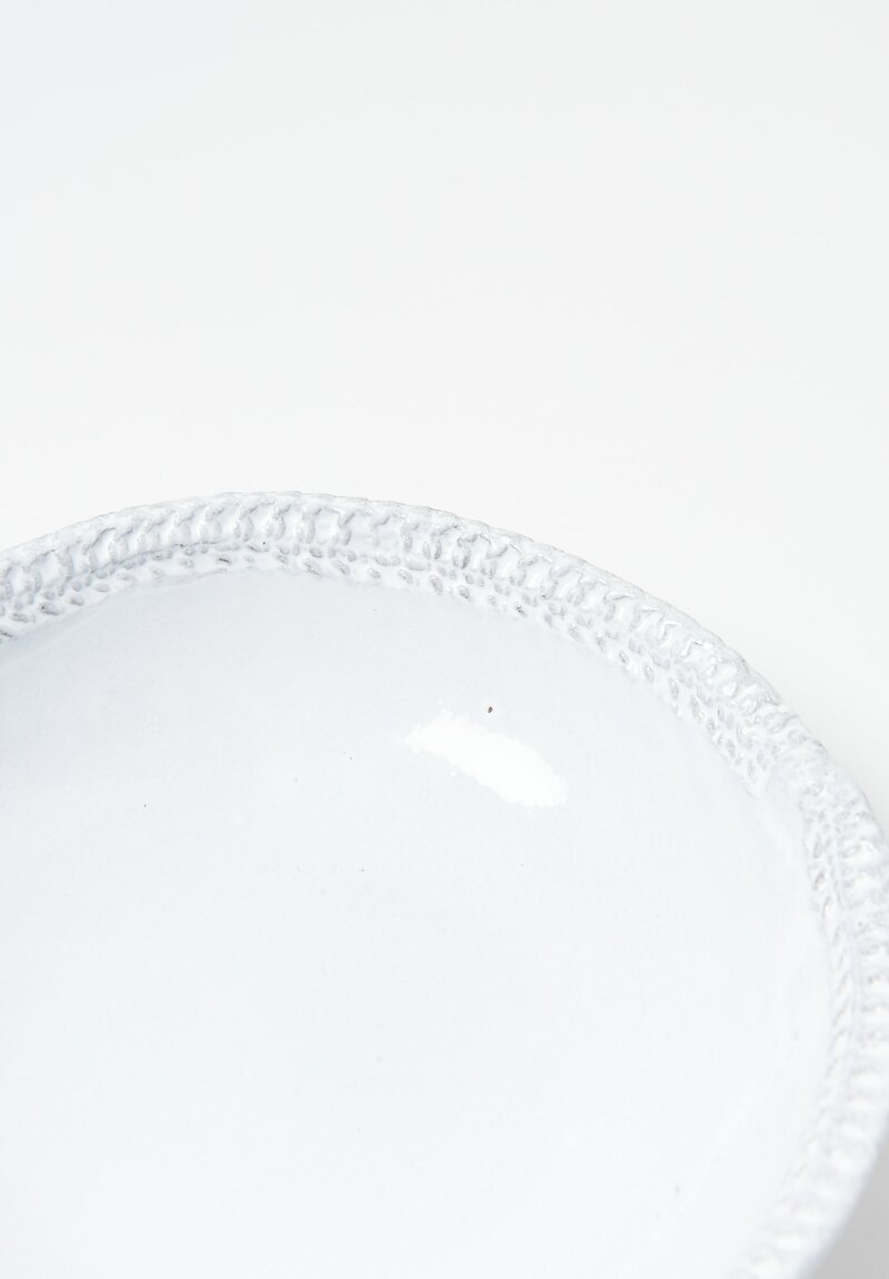 Astier de Villatte Aurelie Soup Plate in White	