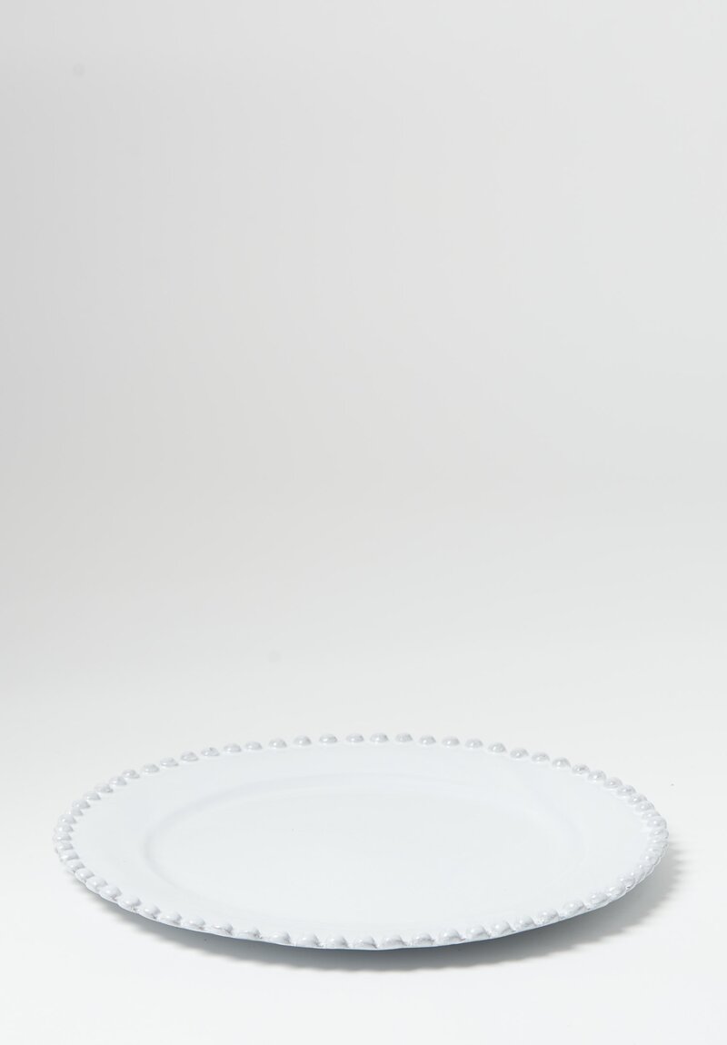 Astier de Villatte Adelaide Large Dinner Plate White	