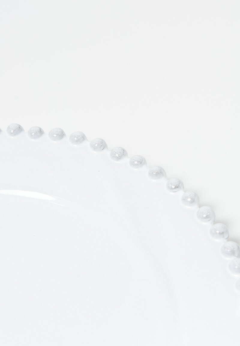 Astier de Villatte Adelaide Large Dinner Plate White	