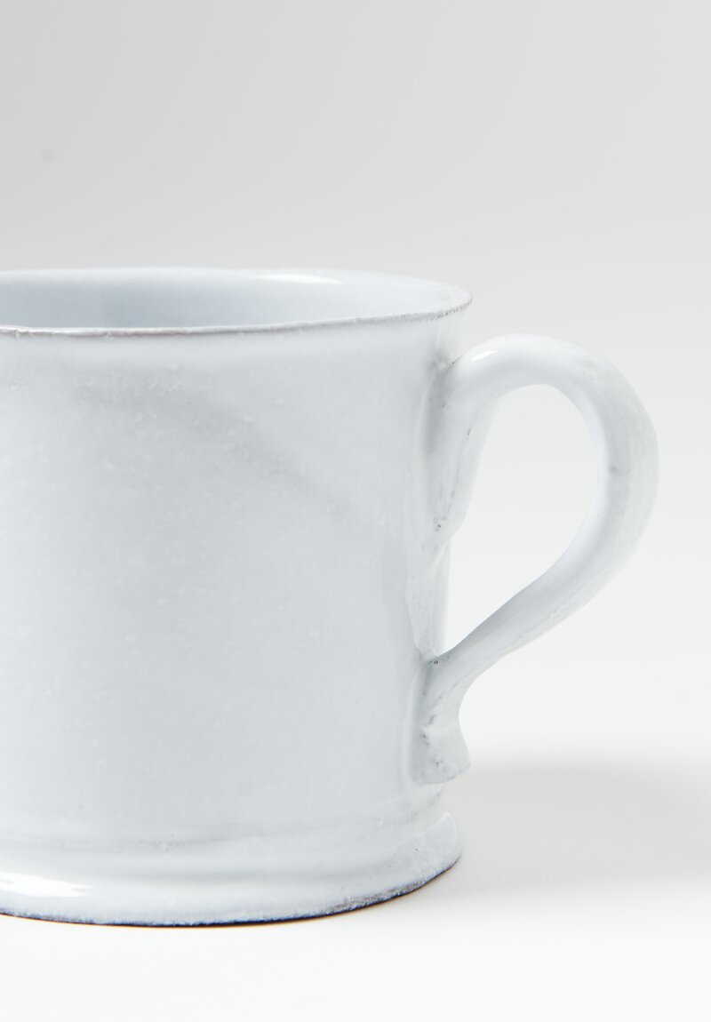 Astier de Villatte Medium Colbert Coffee Cup White	