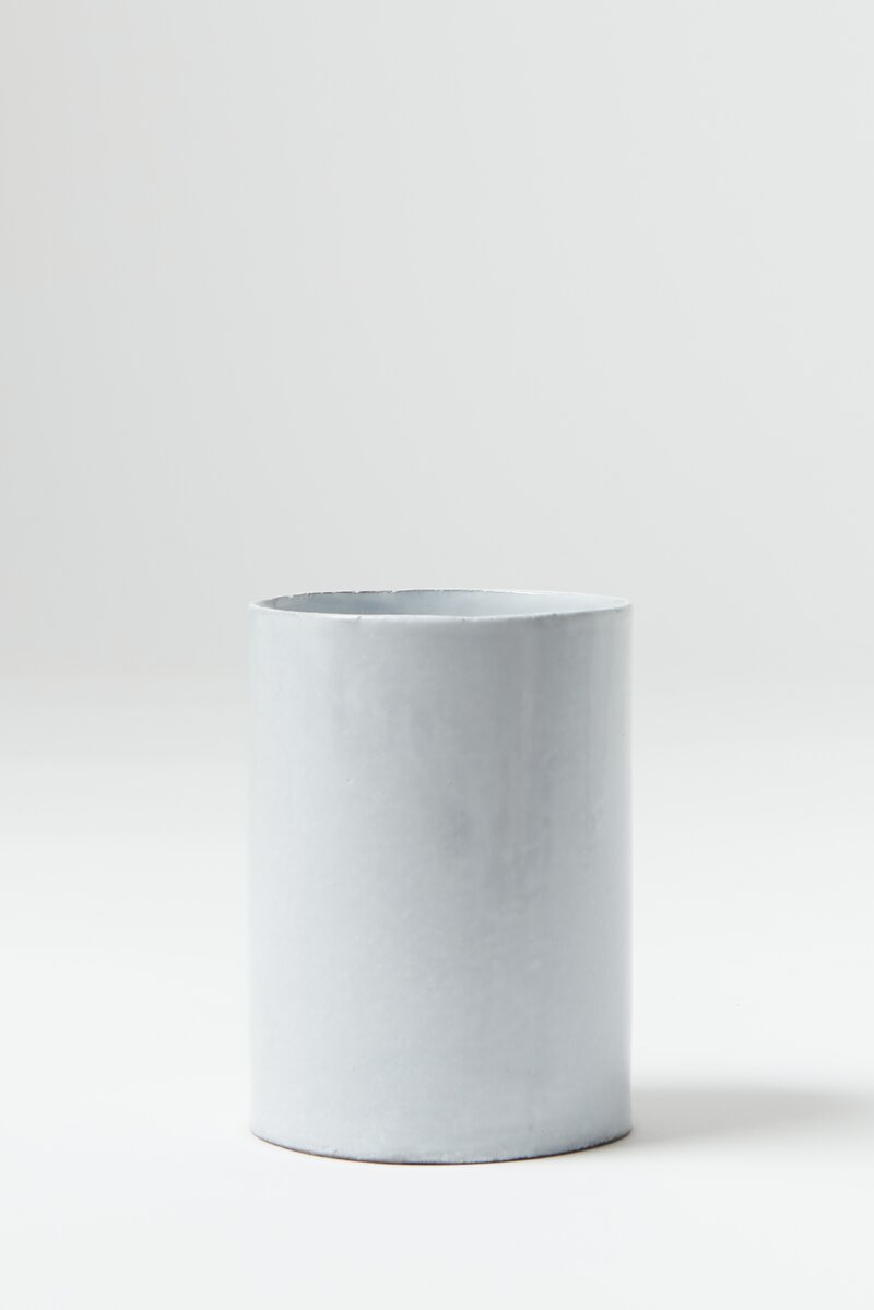 Astier de Villatte Rien Small Tube Vase White	