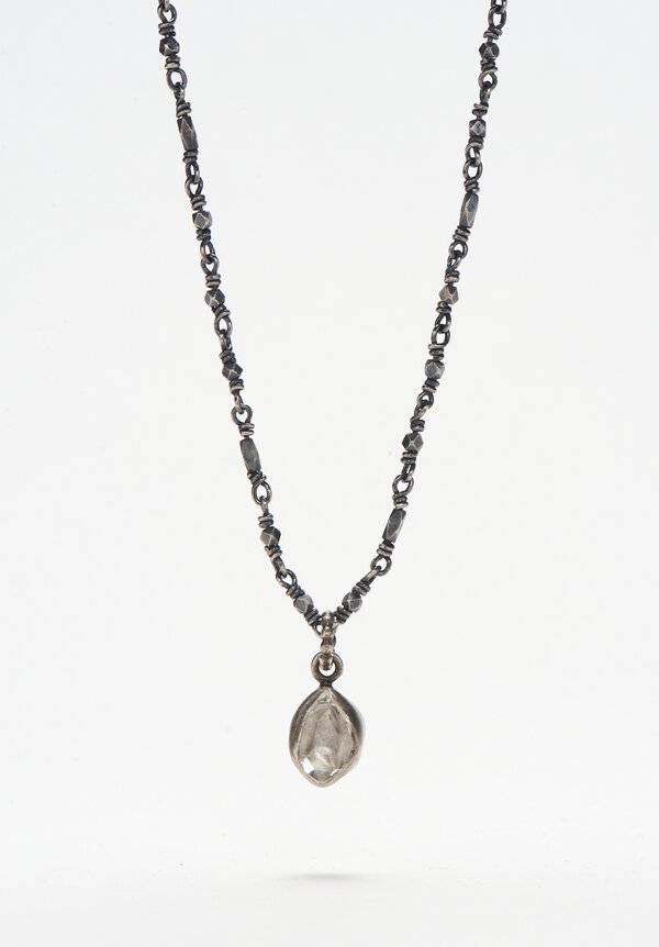 Miranda Hicks ''Little Mineral'' Necklace with Herkimer Diamond	