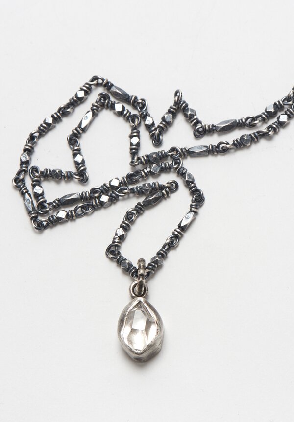 Miranda Hicks ''Little Mineral'' Necklace with Herkimer Diamond	