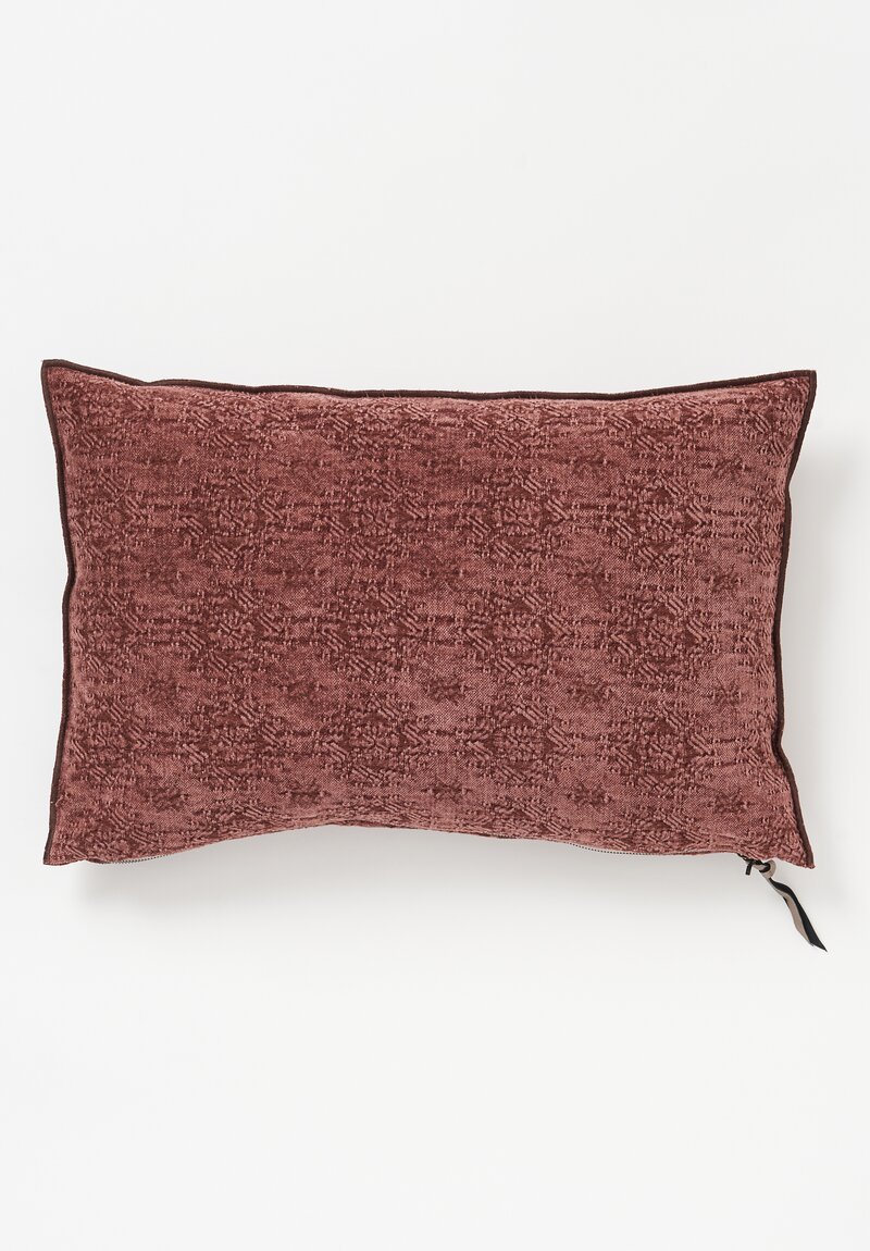 Maison de Vacances Stone Washed Jacquard Pillow Kilim Chianti	