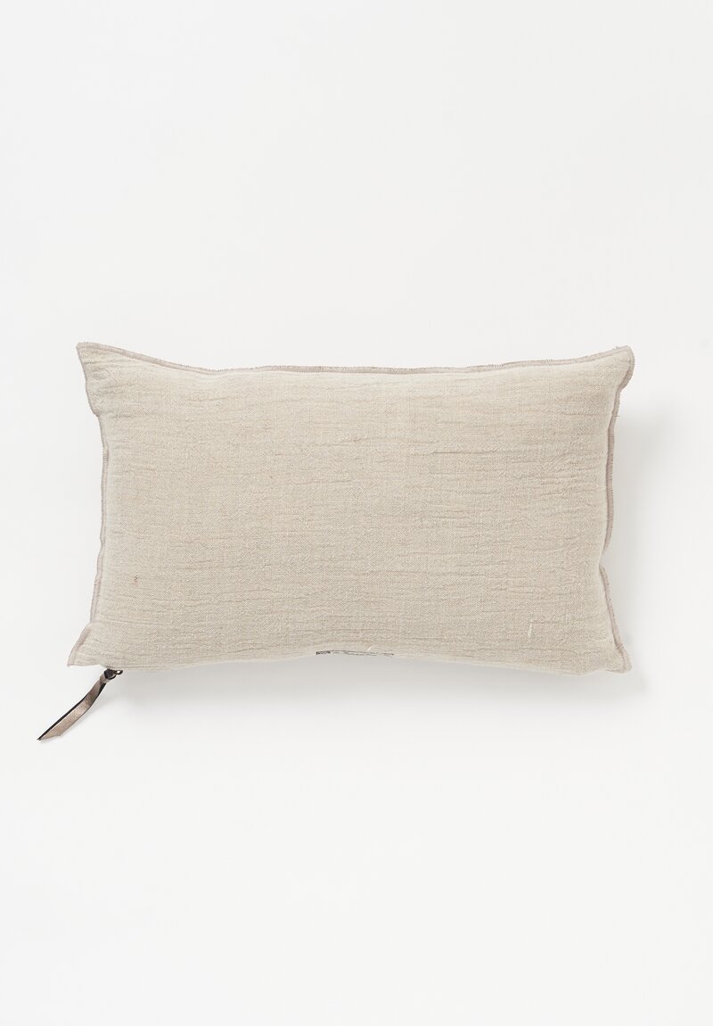 Maison de Vacances Washed Linen Crepon Pillow Natural	