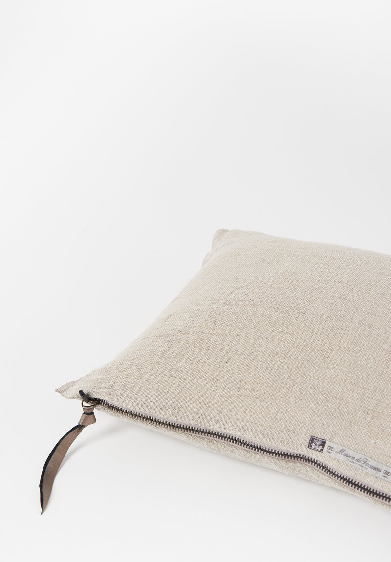 Maison de Vacances Washed Linen Crepon Pillow Natural	