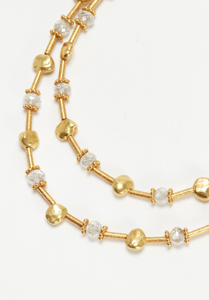 Greig Porter Diamond & 18K Gold Necklace	