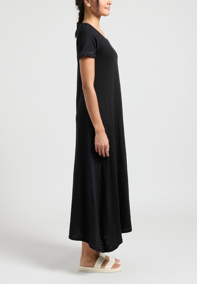 Gilda Midani Short Sleeve Monoprix Dress	in Black