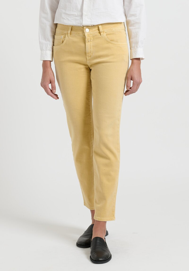 Closed Baker Mid-Rise Jeans in Calcite Yellow