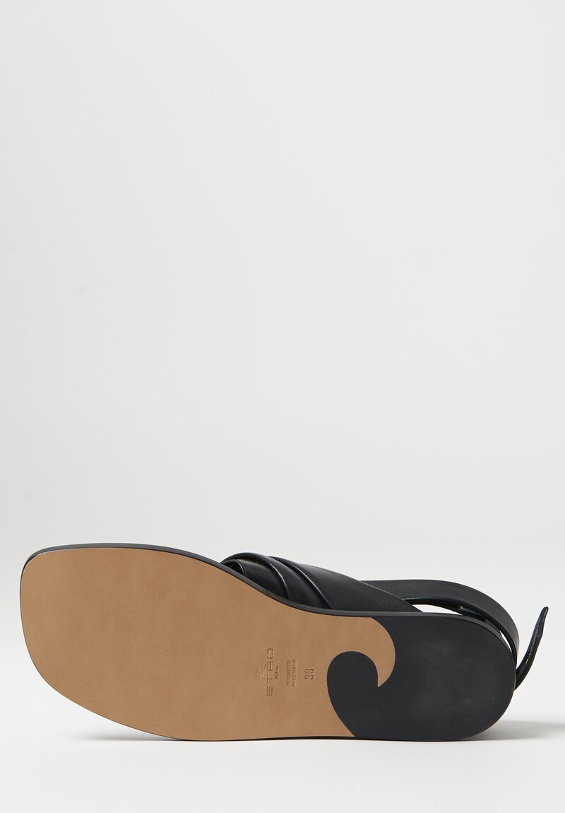 Etro Scarpa Donna Sandalo Flat Sandal	