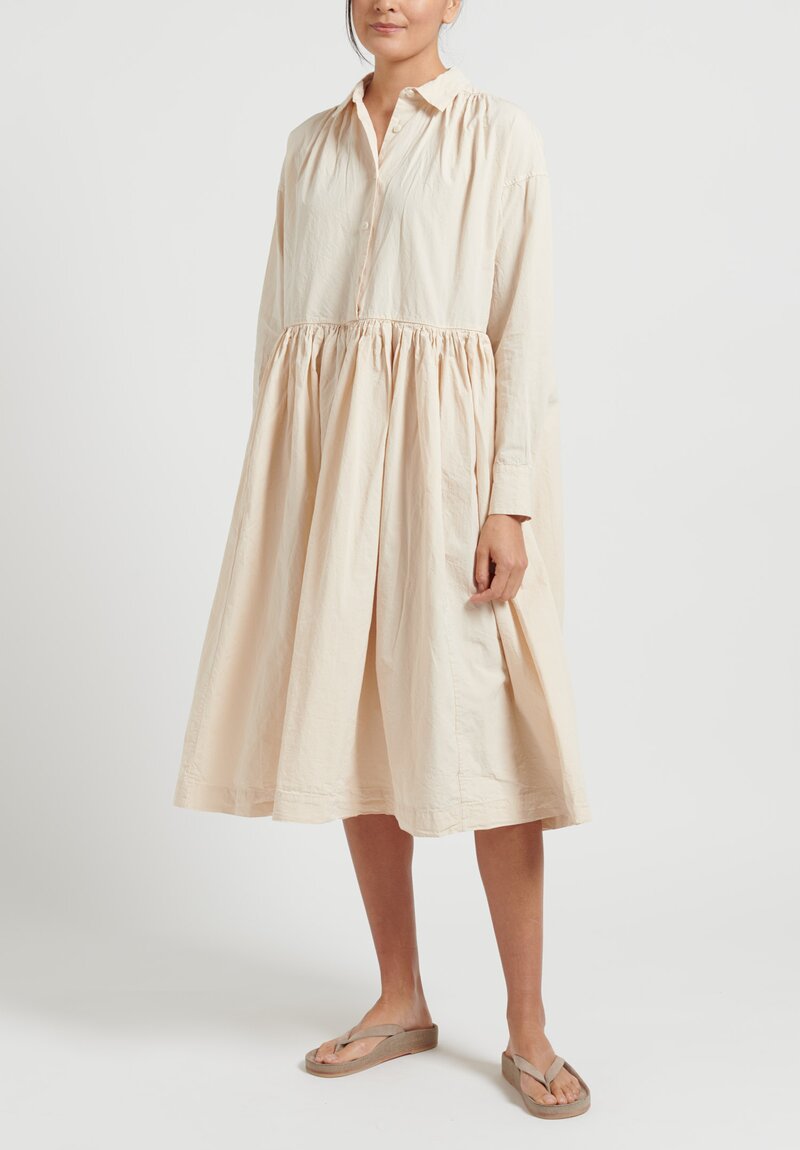 Casey Casey Paper Cotton ''Yukari'' Dress in Ivory | Santa Fe Dry Goods ...