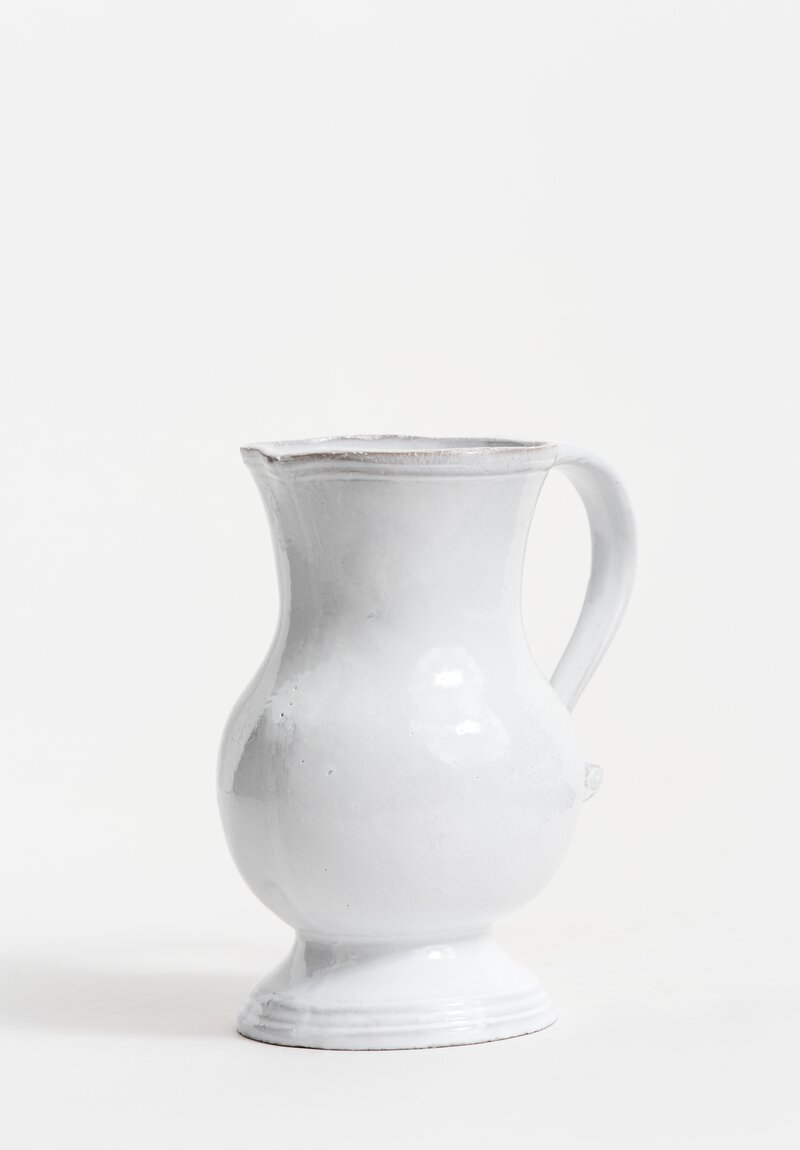 Astier de Villatte Medium ''Colbert'' Pitcher in White