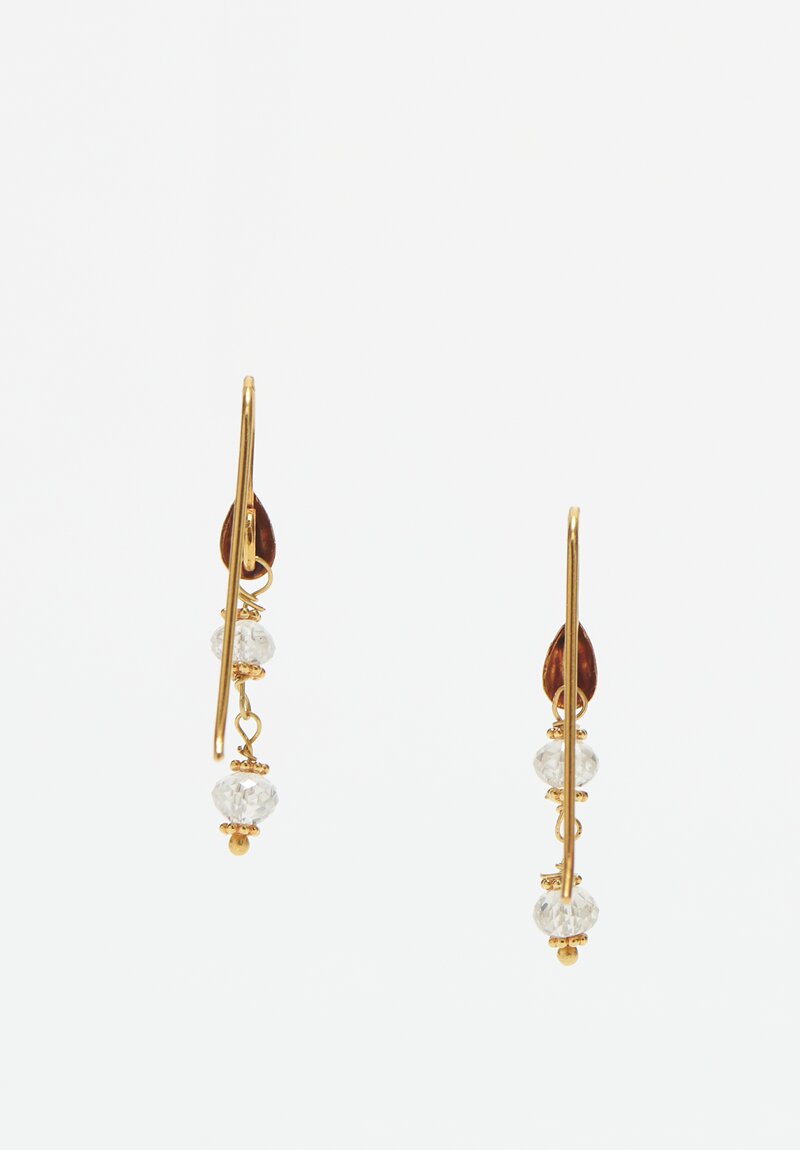 Greig Porter 18K, Diamond Double Drop Earrings	