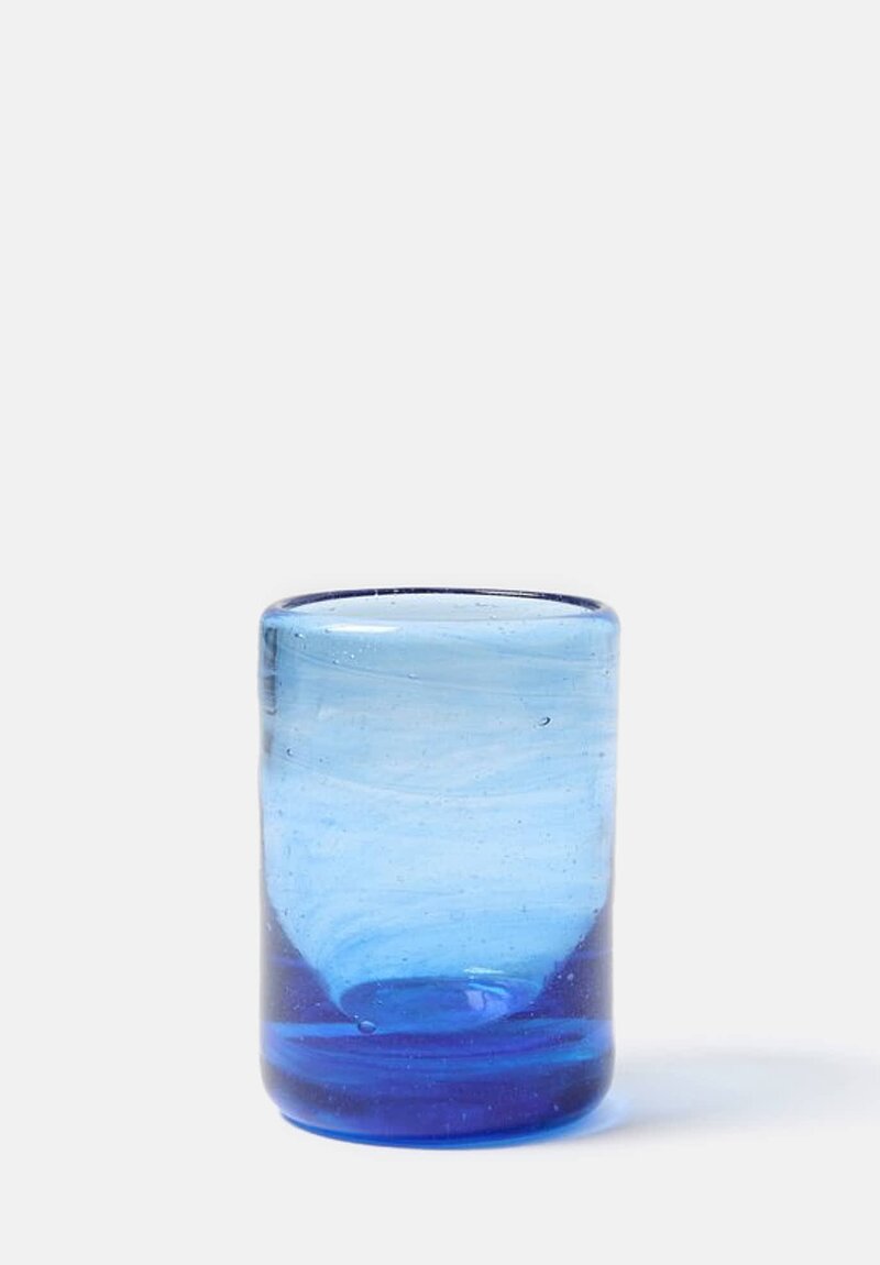 La Soufflerie Handblown Murano Moyen Glass in Blue	