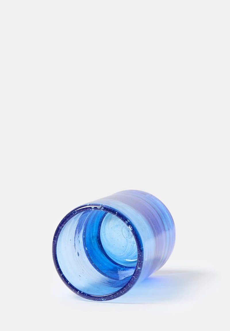 La Soufflerie Handblown Murano Moyen Glass in Blue	