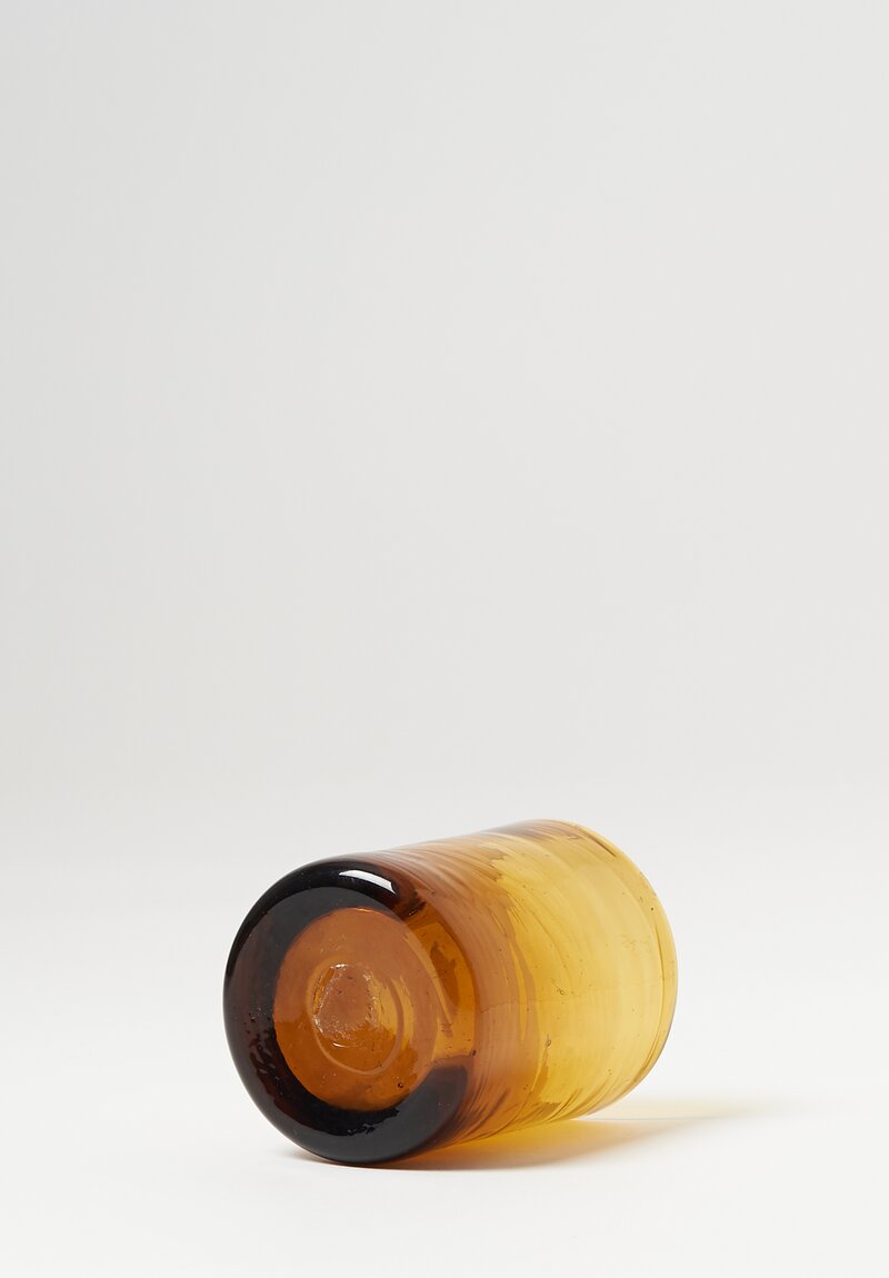 L.S. Handblown Murano Moyen Glass Amber	