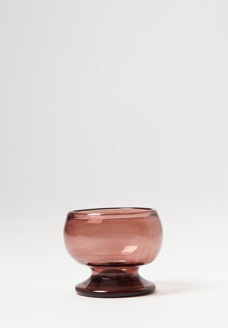 L.S. Handblown Glass Pilgrim Bowl Framboise	