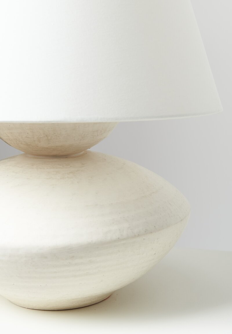 Danny Kaplan Varinia Lamp Stone in White