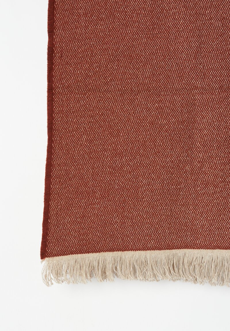 Uniq'uity ''Curtis'' Throw in Terracotta Red