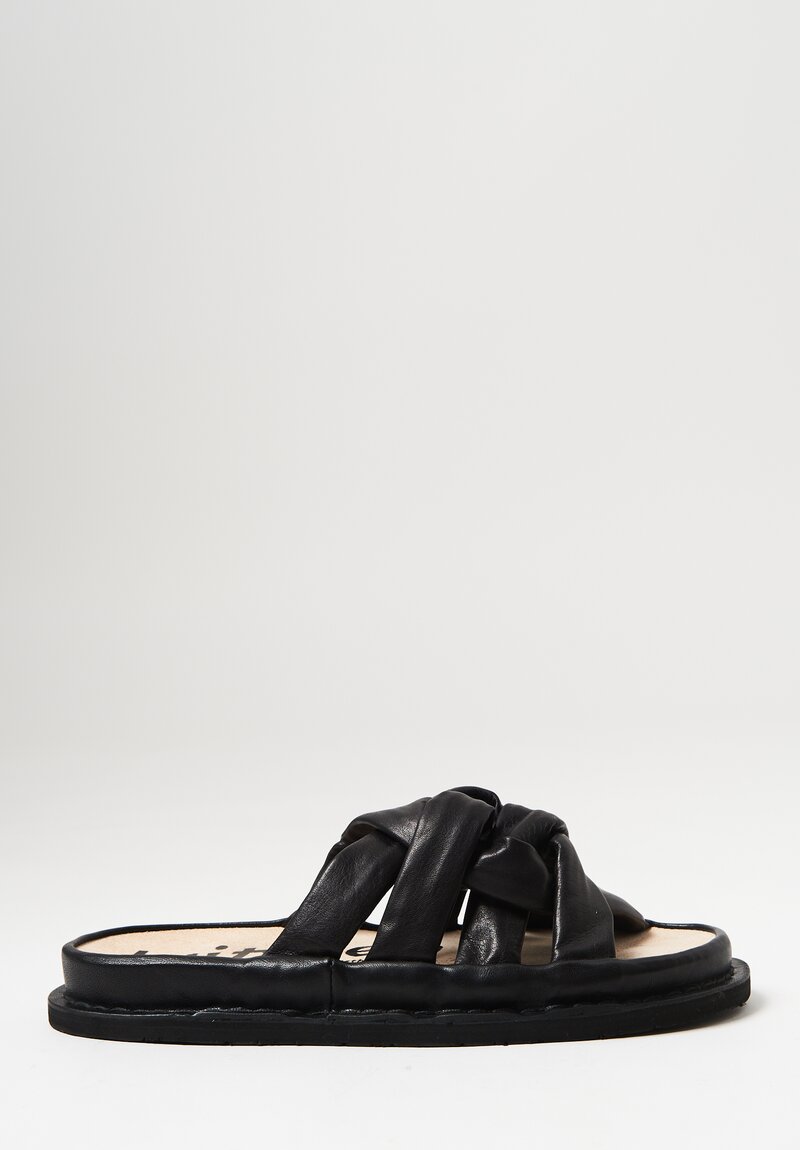 Trippen Knotty Sandal in Black	