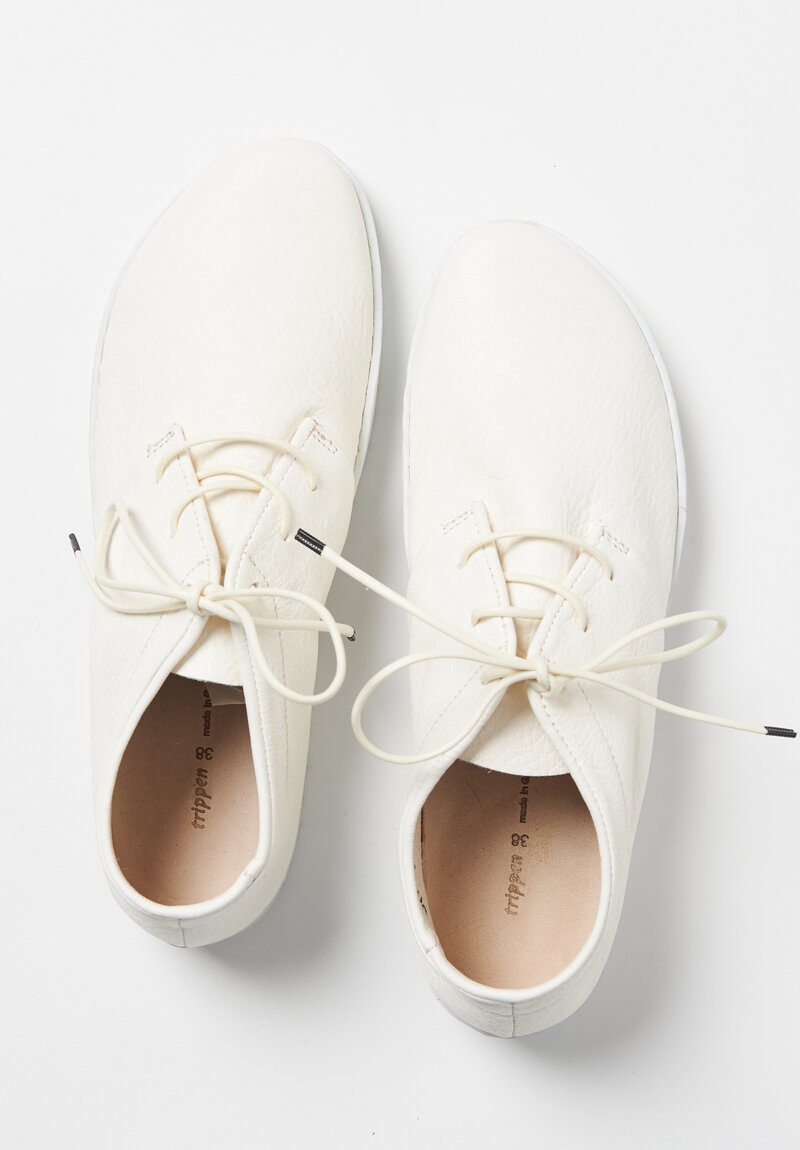 Trippen Relax Shoe in White	