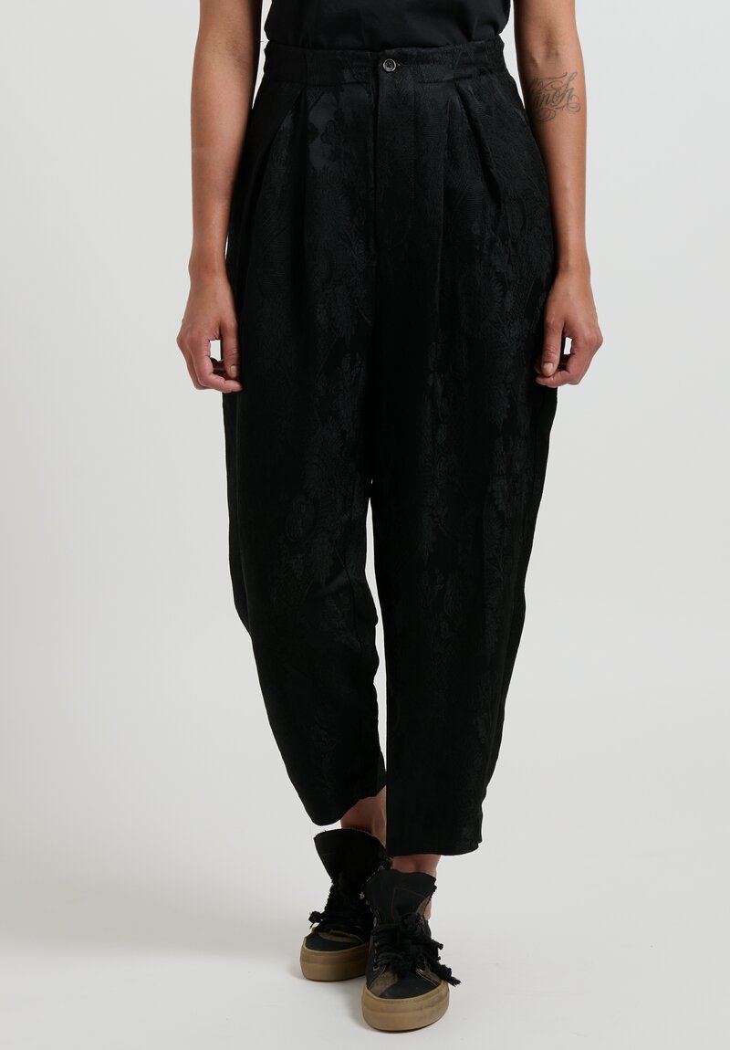 Uma Wang ''Psyche'' Pants in Black	