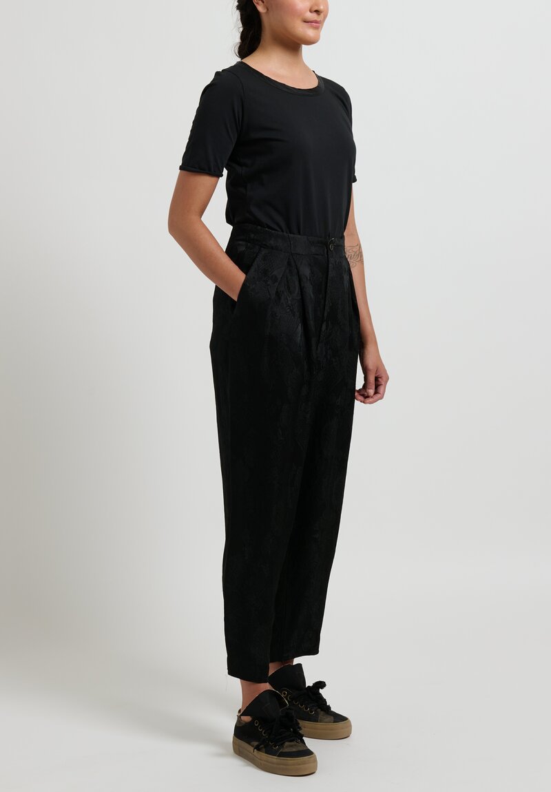Uma Wang ''Psyche'' Pants in Black	