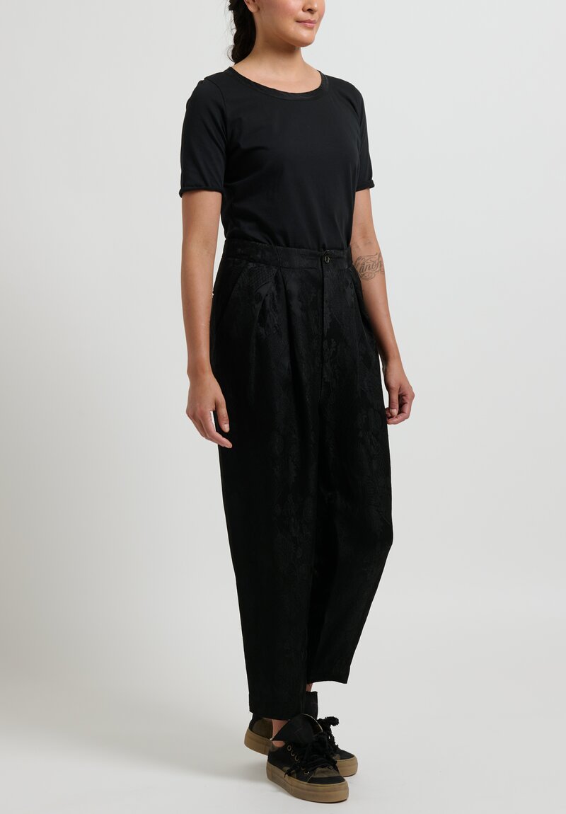 Uma Wang ''Psyche'' Pants in Black	