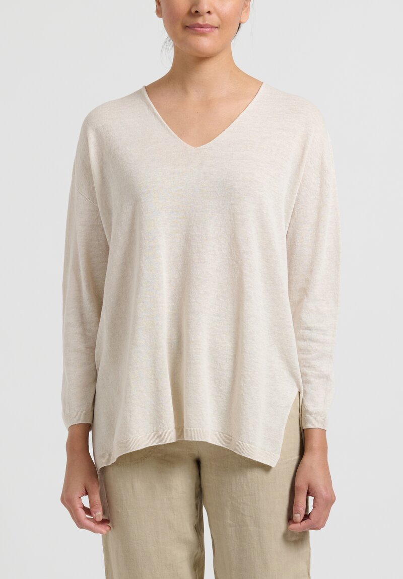 Antonelli Linen Cotton Ramirez Sweater	