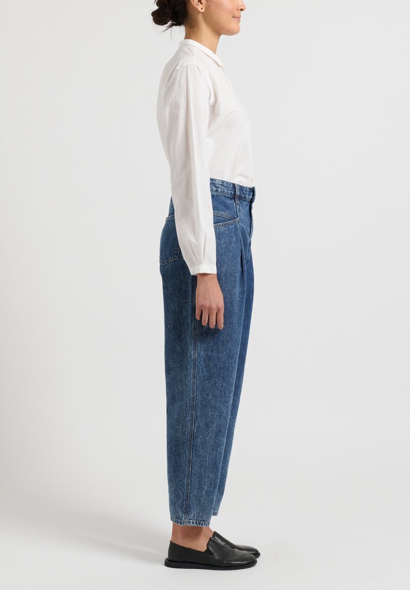 Closed High Waisted Pearl Jeans in Dark Blue	