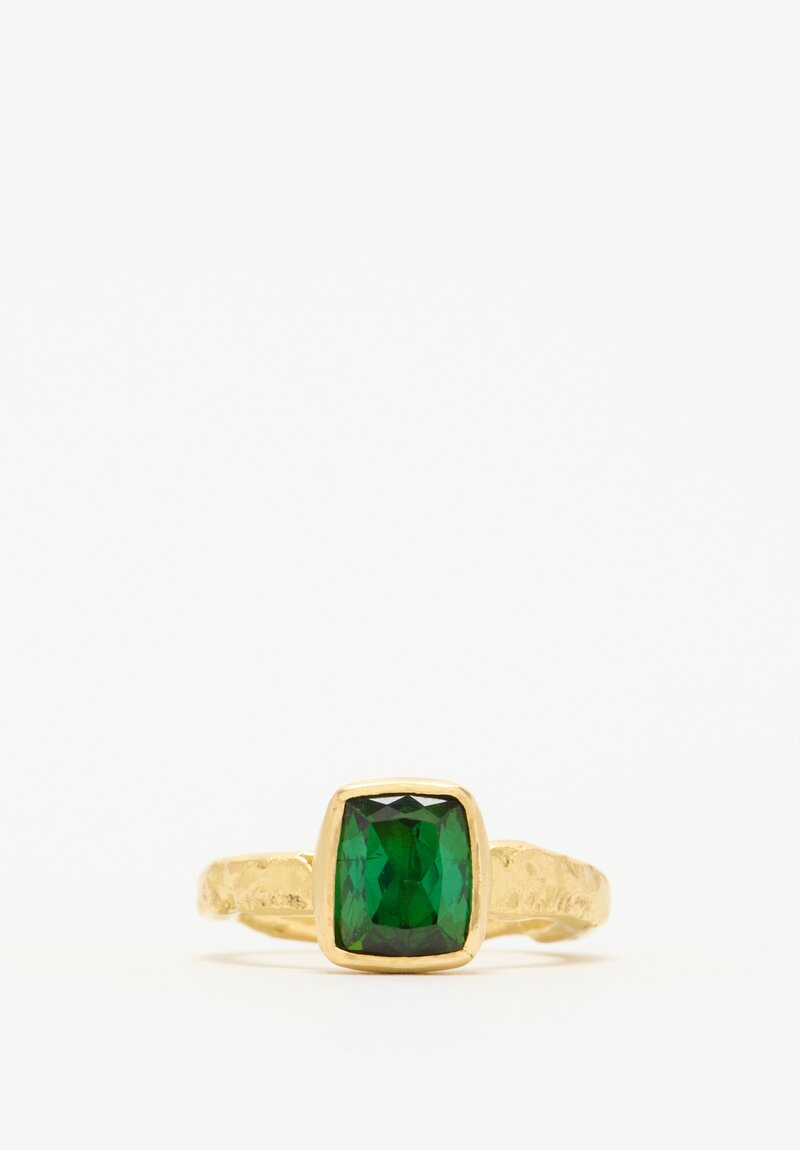 Greig Porter 18k, Green Tourmaline Ring	