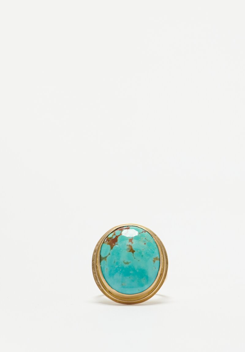 Greig Porter 18k, Turquoise Mountain Turquoise Ring	