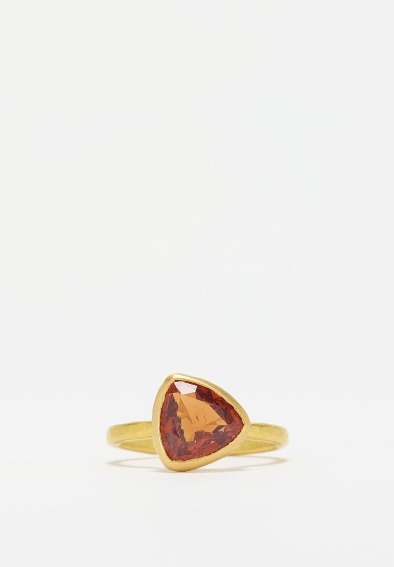 Scrives 22K, Spessarite Garnet Ring	