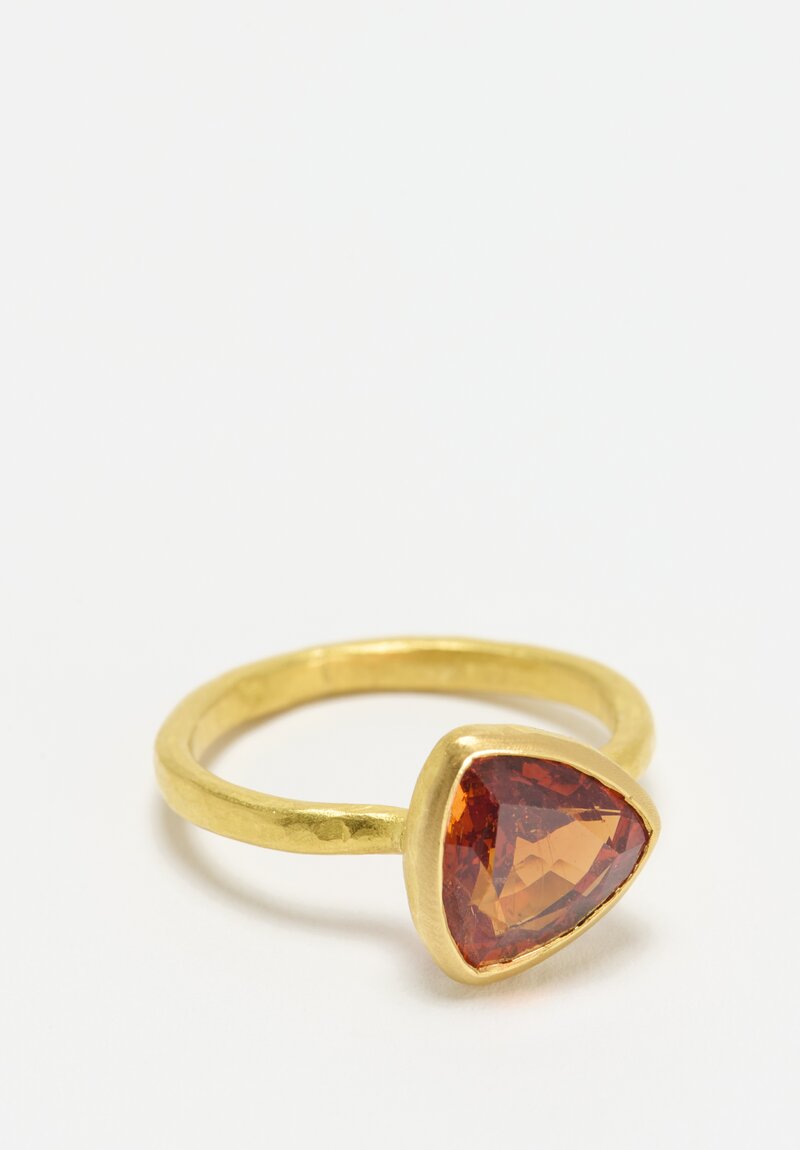 Scrives 22K, Spessarite Garnet Ring	