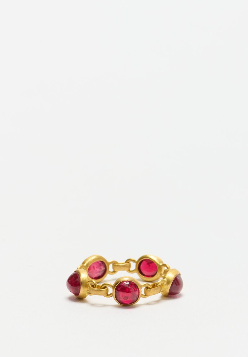 Scrives 22K Spinel Chain Ring 