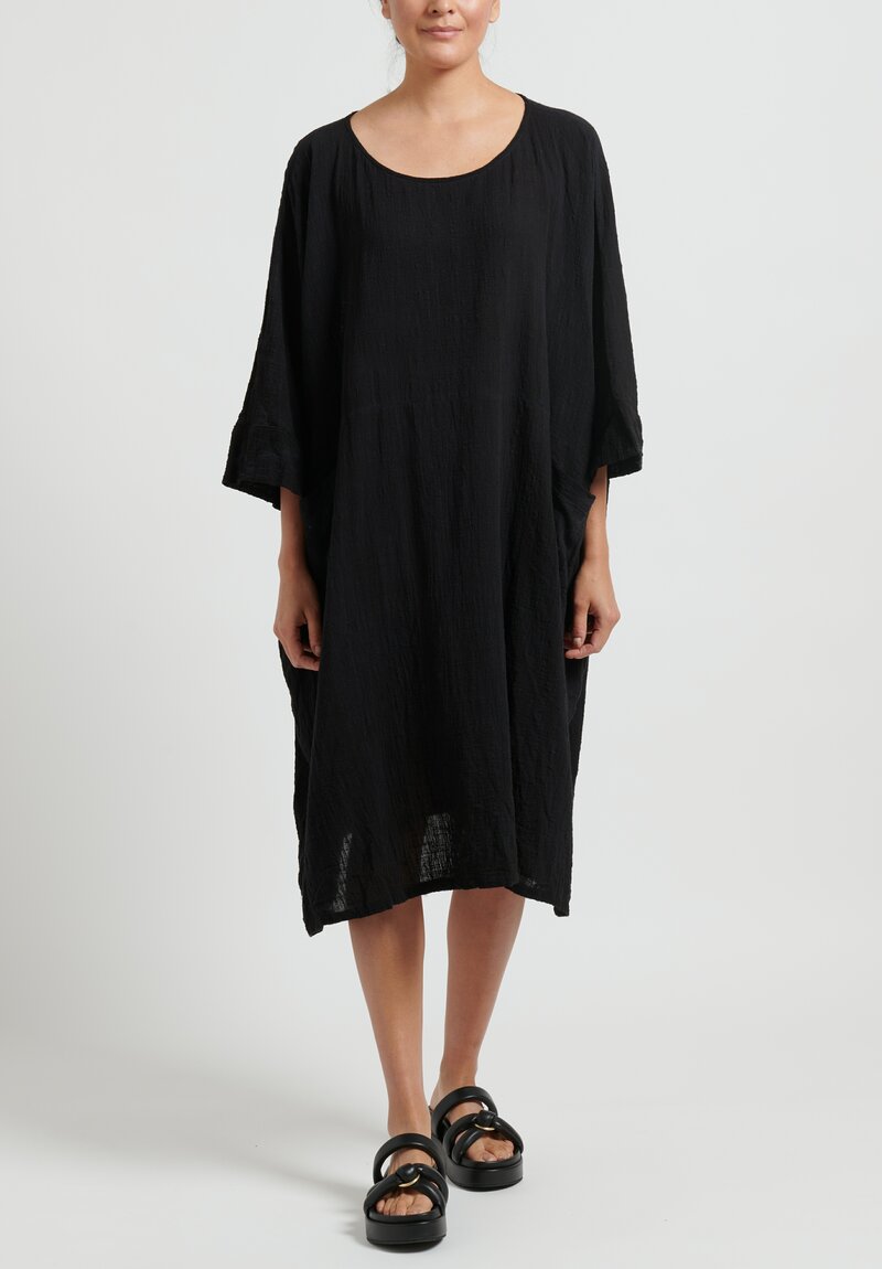 Gilda Midani Solid Dyed Cotton Short Bucket Dress | Santa Fe Dry Goods ...